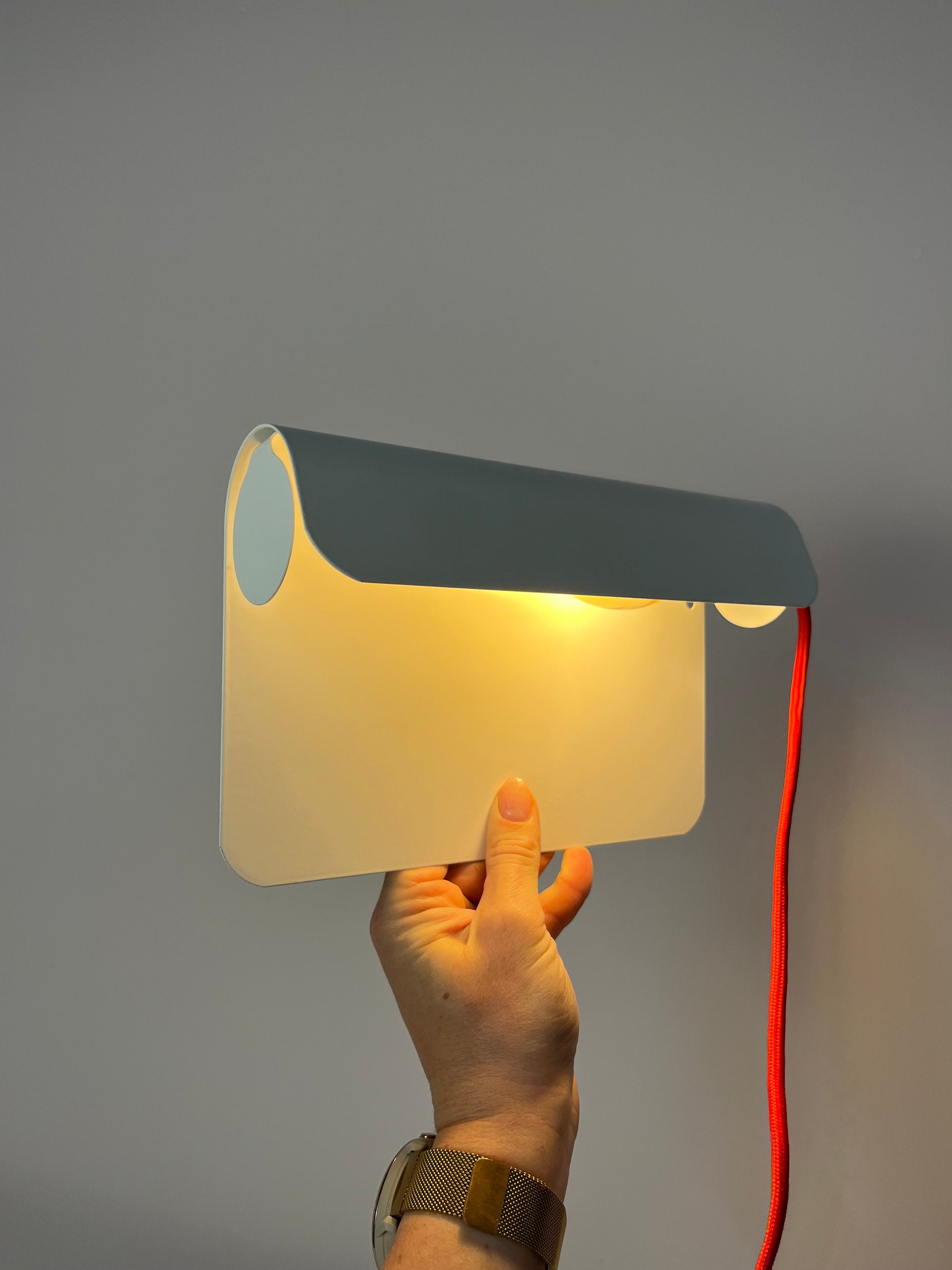 Wandlampe Typ 107 weiß von Darø