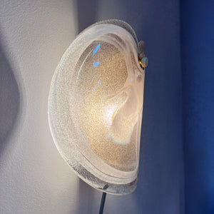 Wandlampe weiß Glas von Per Lütken für Holmegaard