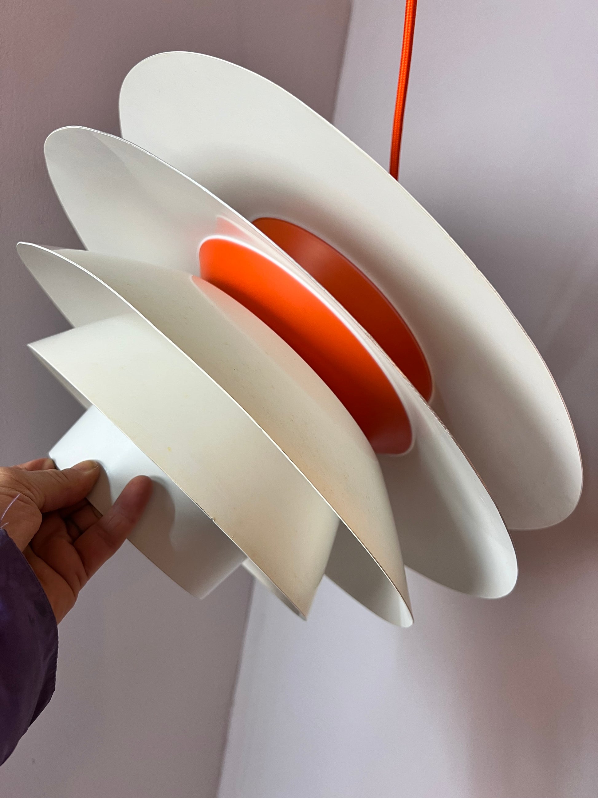 Hängelampe Verona von Svend Middelboe für Nordisk Solar