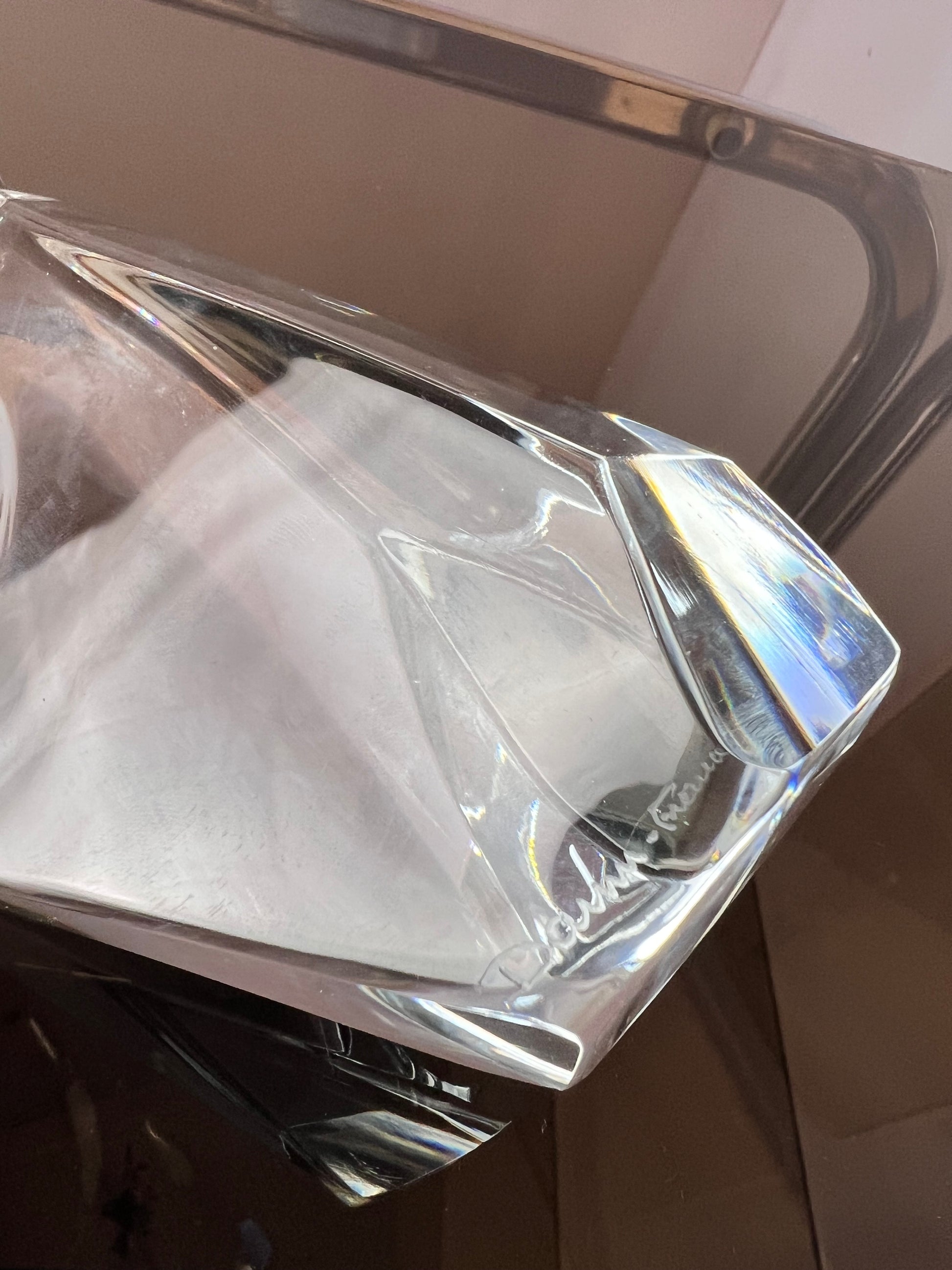 Kerzenständer Iceberg Glas von Daum Nancy