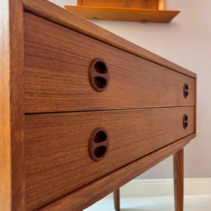 Kleine Kommode Teak aus Dänemark