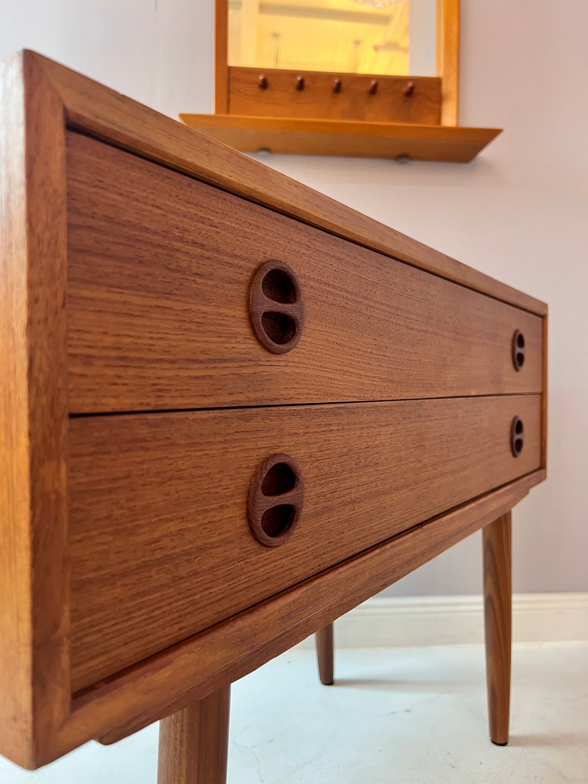 Nachtschrank Teak aus Dänemark