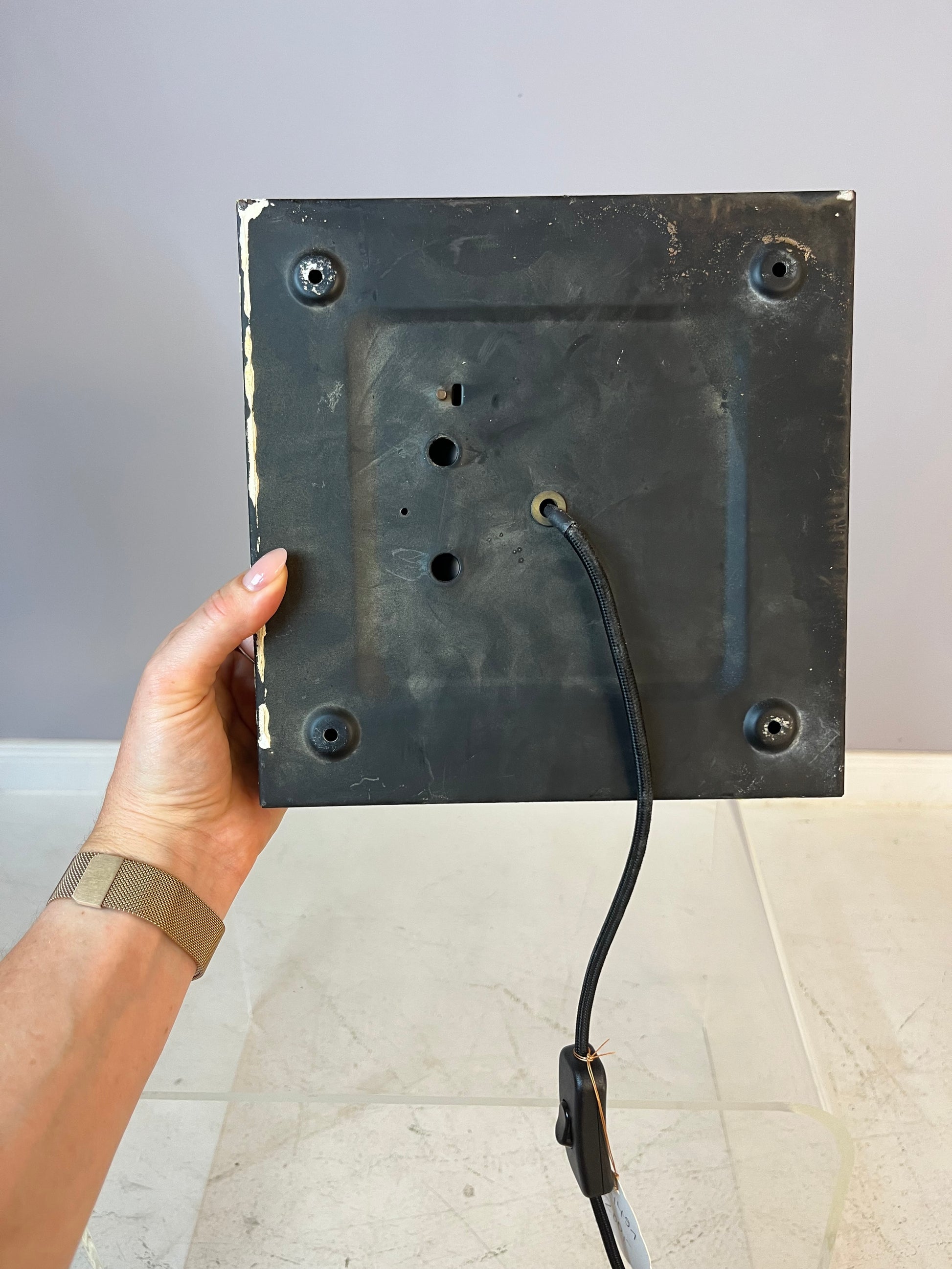 Wandlampe verspiegelt von Harvey Guzzini