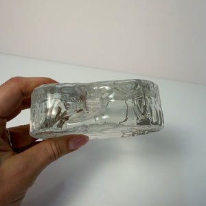 Solifleur Vase Kristallglas von Ritzenhoff