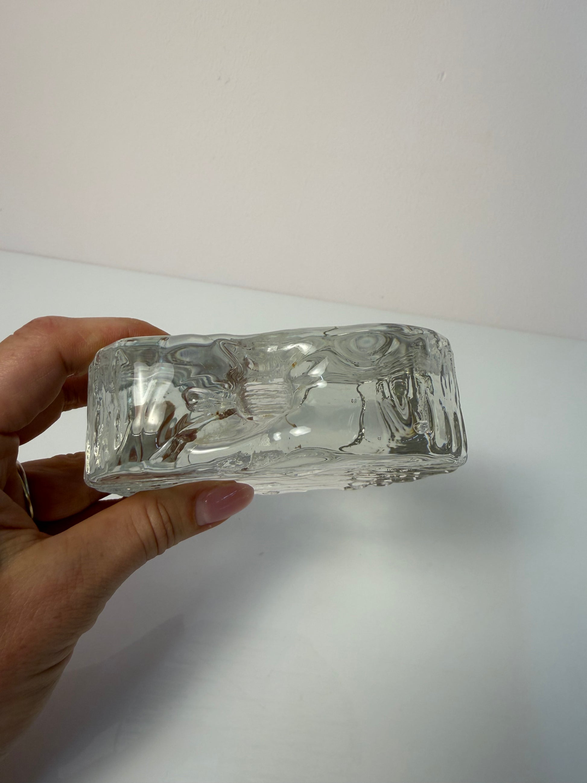 Solifleur Vase Kristallglas von Ritzenhoff