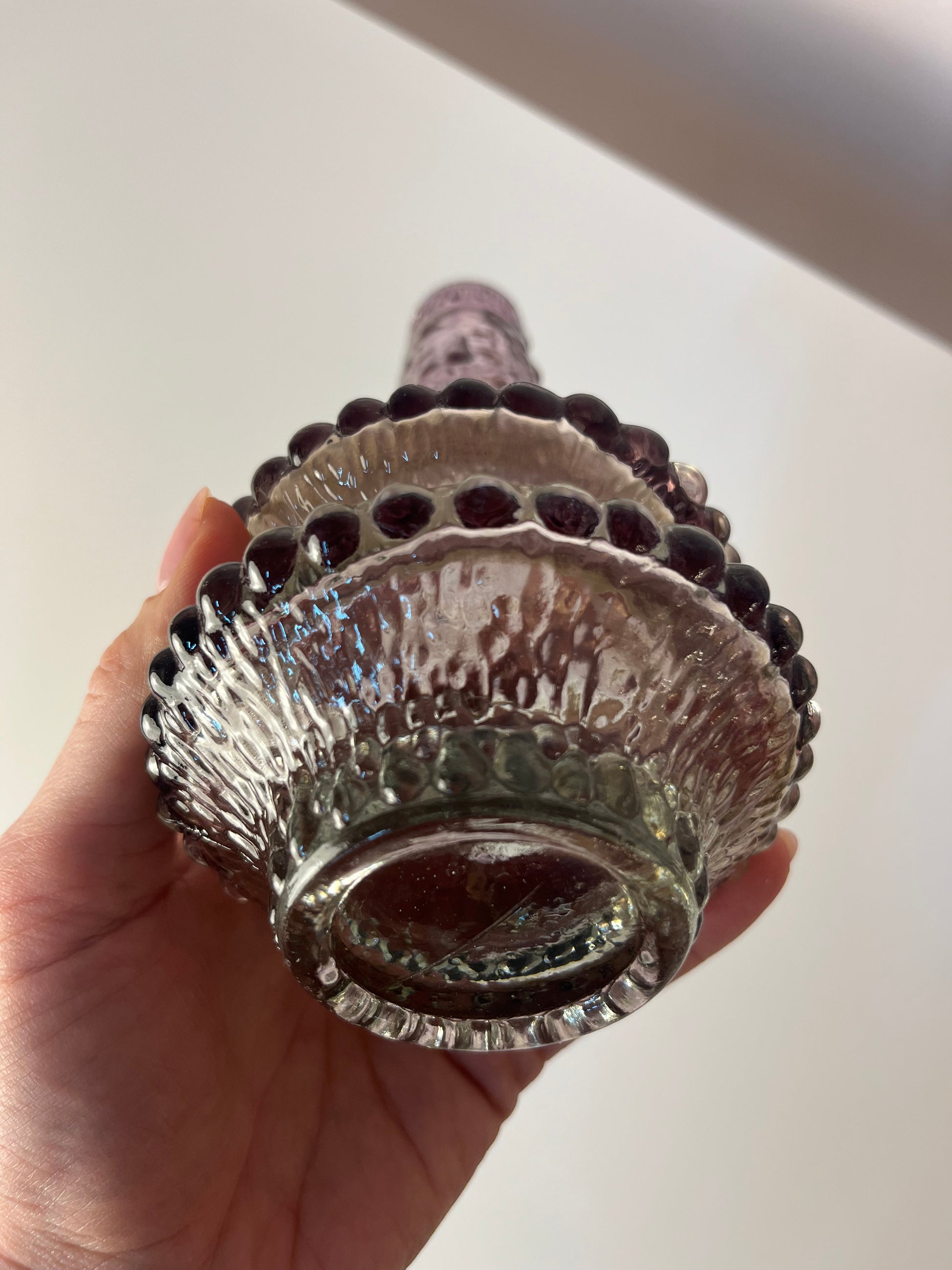 Vase Eisglas irisierend von Timo Sarpaneva für Iittala