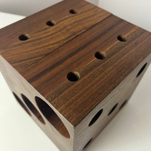 Großer Würfel Teak aus Dänemark
