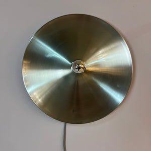 Wandlampe Diskus 50 cm von Charlotte Perriand für Honsel
