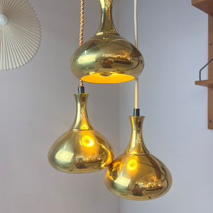 Hängelampe Messing von Scandi Lamp