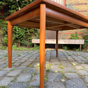 Ausziehbarer Esstisch Teak von Grete Jalk für Glostrup