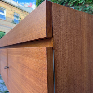 XXL Sideboard Teak mit Schloss aus Deutschland