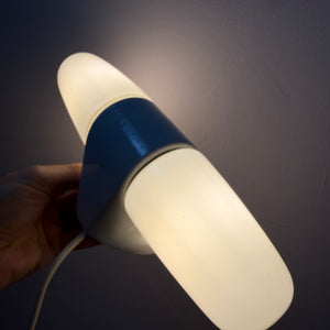 Wandlampe Modell 6068 weiß von Wilhelm Wagenfeld für Lindner