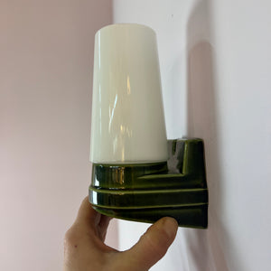Wandlampe grün Sigvard Bernadotte für Ifö