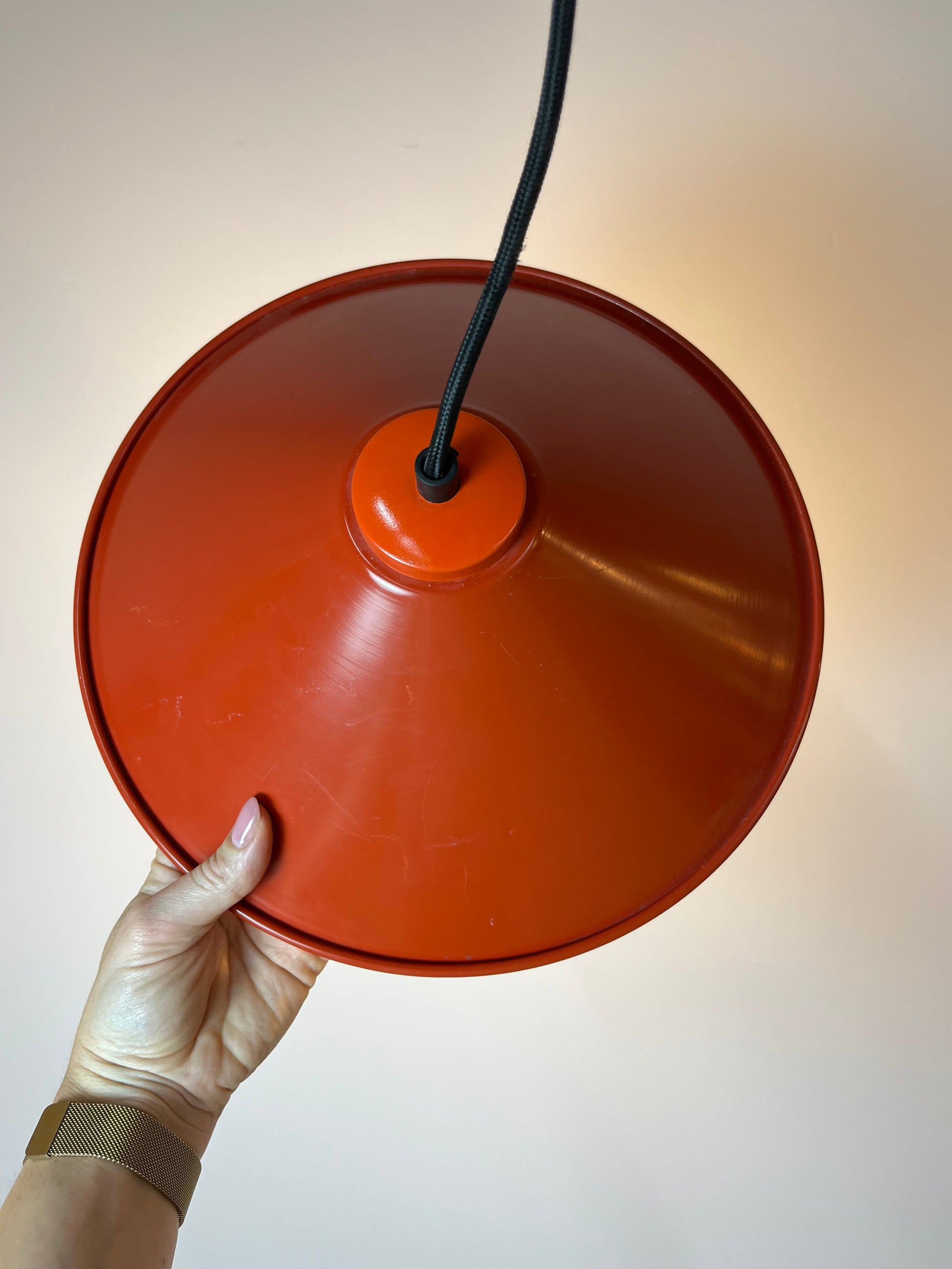 Hängelampe rot von Horn