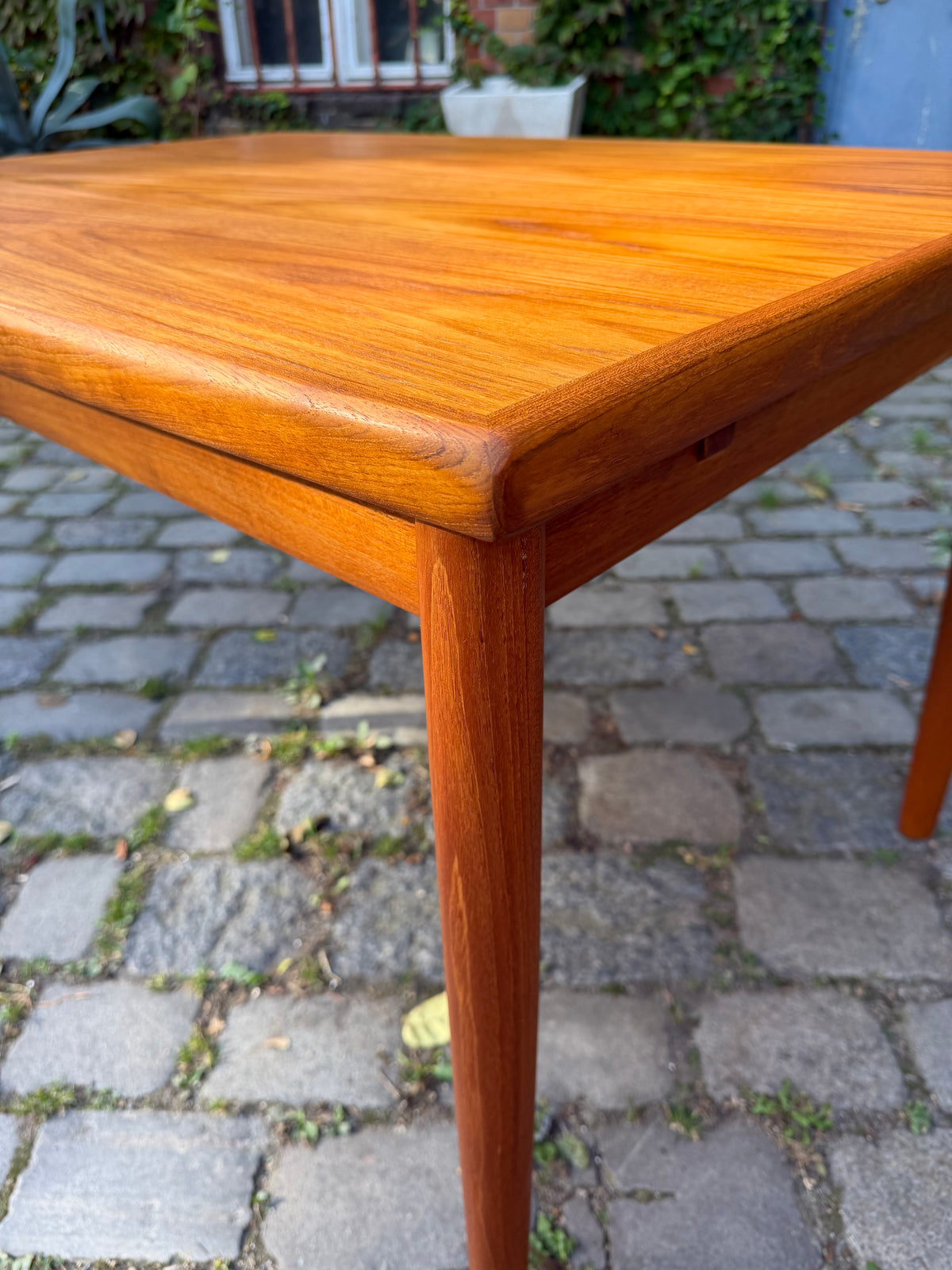 Ausziehbarer Esstisch Teak von Grete Jalk für Glostrup