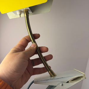 Klemmlampe gelb gold von HOSO (Hoffmeister & Sohn)