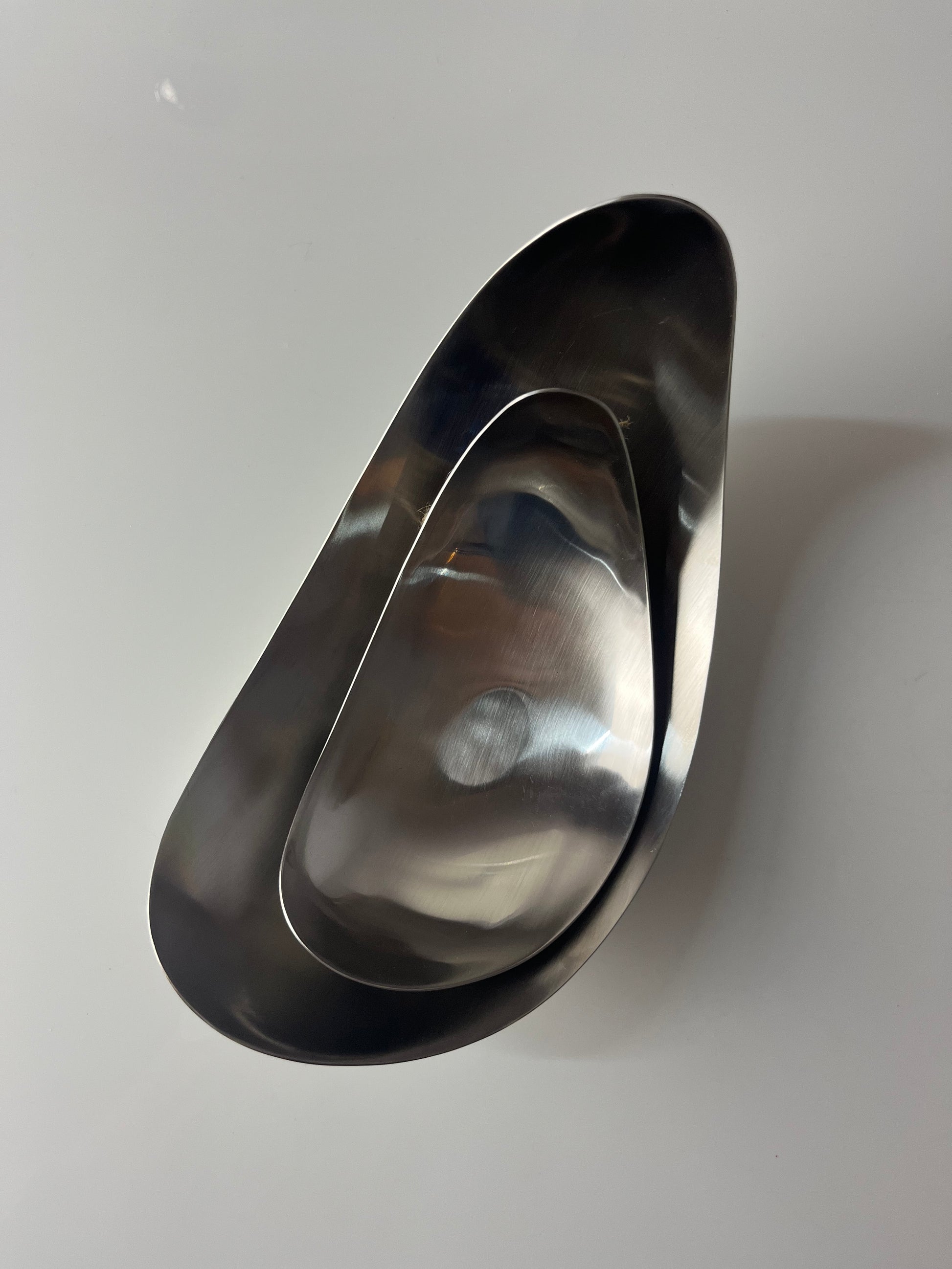 Set: Servierschalen Leaf von Helle Damkjær für Georg Jensen
