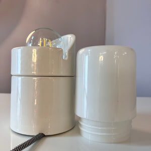 Wand-oder Tischlampe Modell 6050 weiß von Sigvard Bernadotte für Ifö