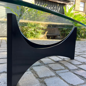 Couchtisch schwarz Glas