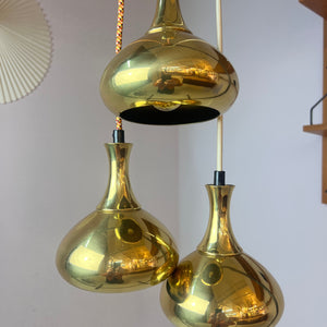 Hängelampe Messing von Scandi Lamp
