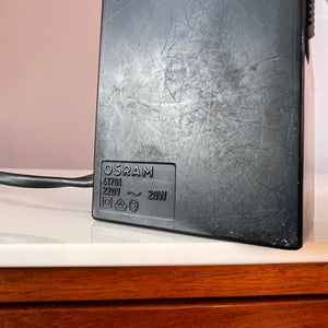 Tischlampe Modell 41701 schwarz silber mit Kugelkopf von Osram