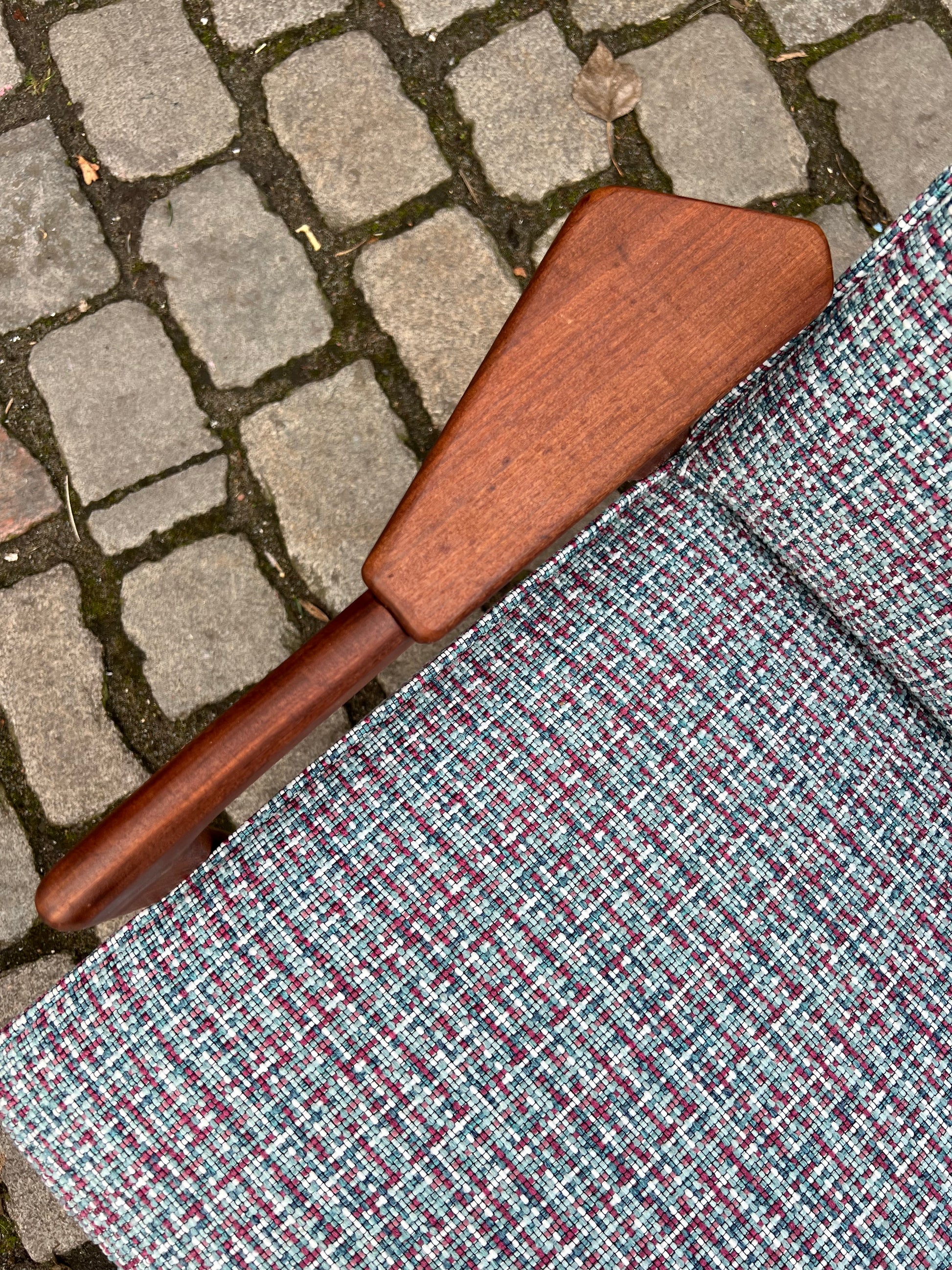 Ruster Lounge Chair neu gepolstert von Yngve Ekström für Swedese