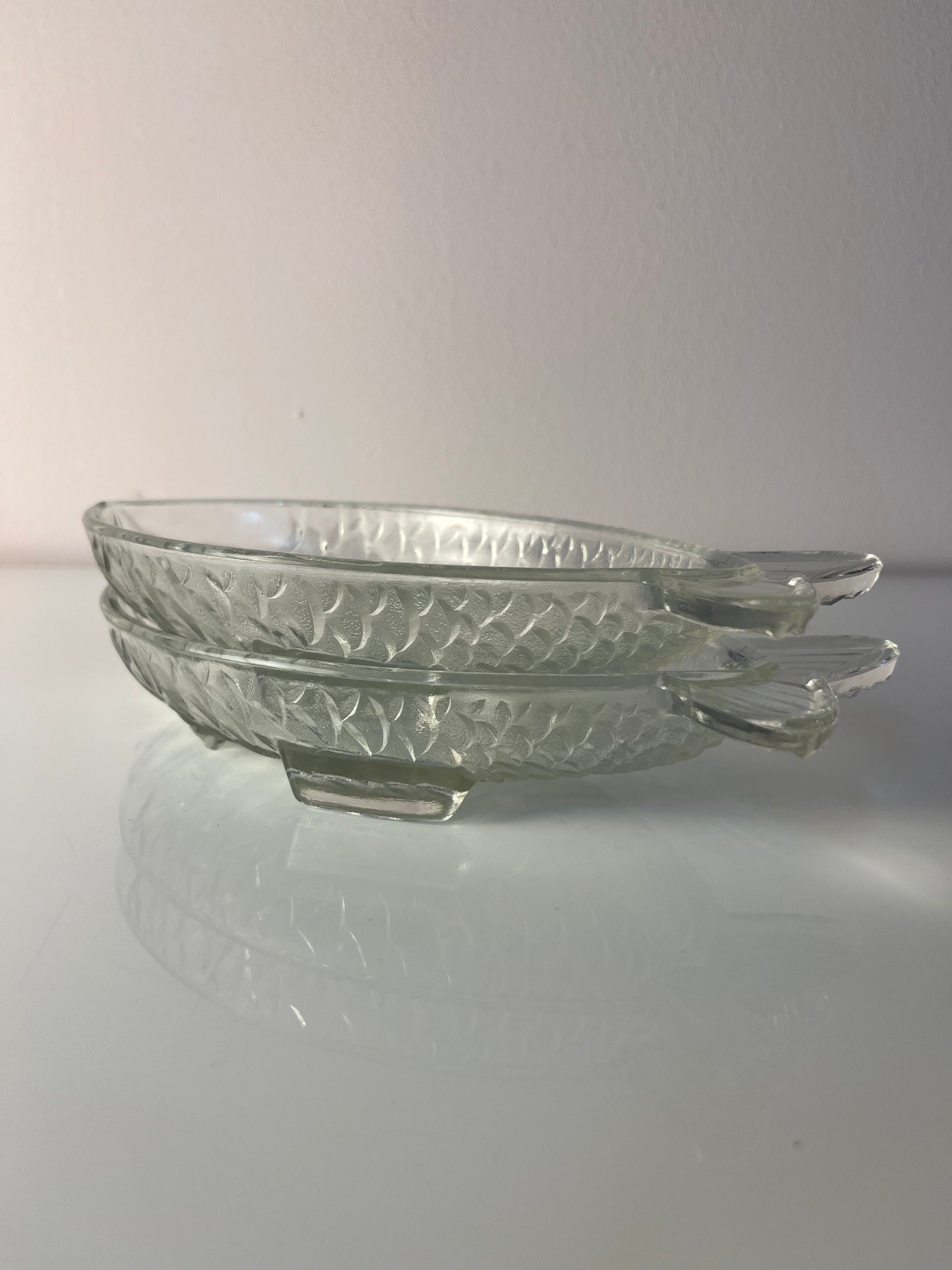 Set: 2x Schale Fisch von Ankerglas Bernsdorf