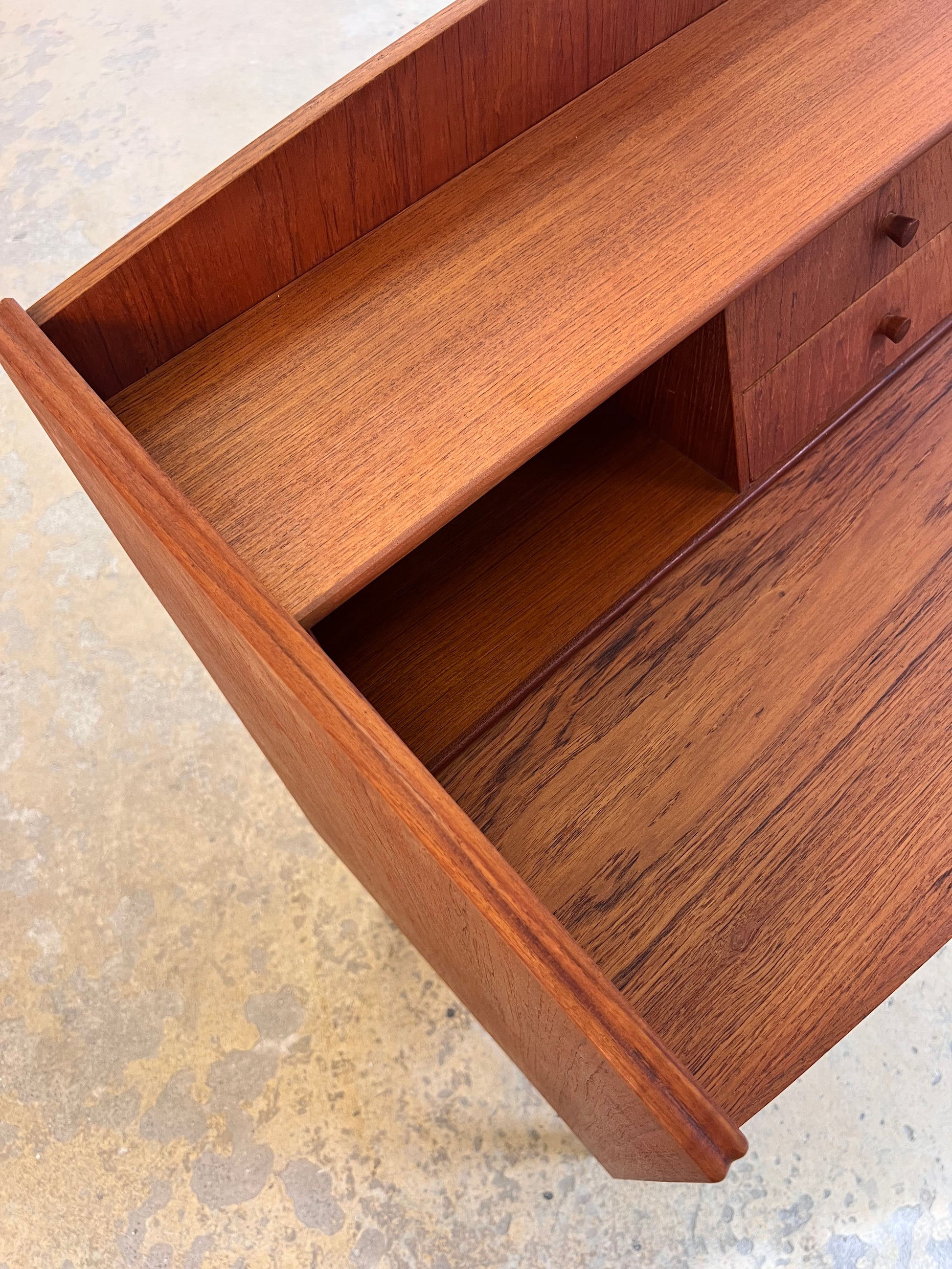 Sekretär Teak aus Dänemark