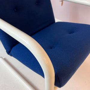 Sessel weiß blau von Friis & Moltke