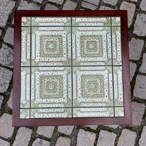 Beistelltisch Fliesen Palisander aus Dänemark von Kvalitet, Form & Funktion