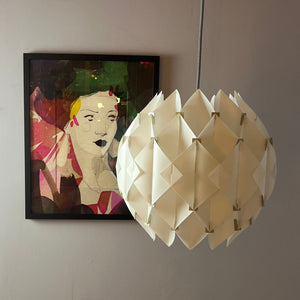 Hängelampe Butterfly weiß von Lars Schiøler für Hoyrup Light