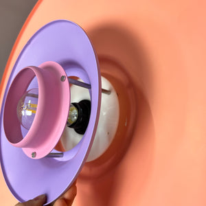 Lamellenlampe neu lackiert Dänemark