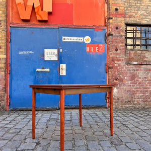 Kleiner ausziehbarer Esstisch Teak aus Dänemark