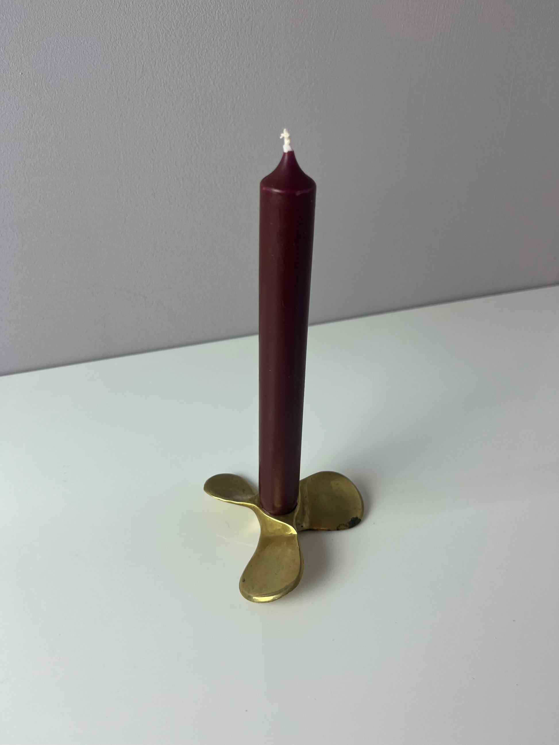 Kerzenständer Schiffsschraube Messing