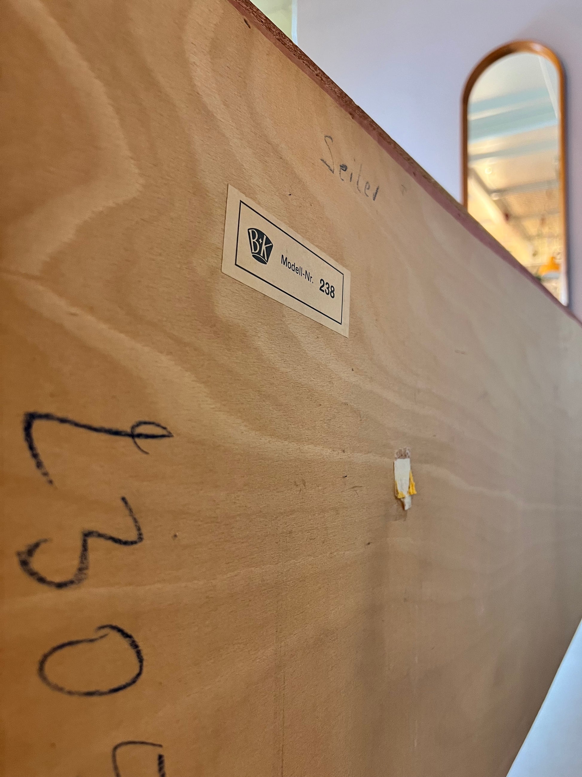 XL Sideboard Nussbaum 60er