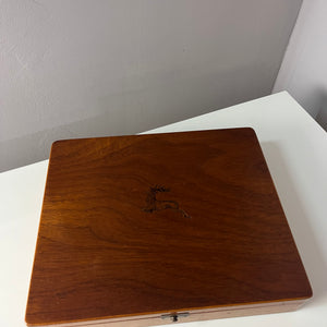 Zigarrenkiste Teak von A.M. Hirschsprung & Sønner