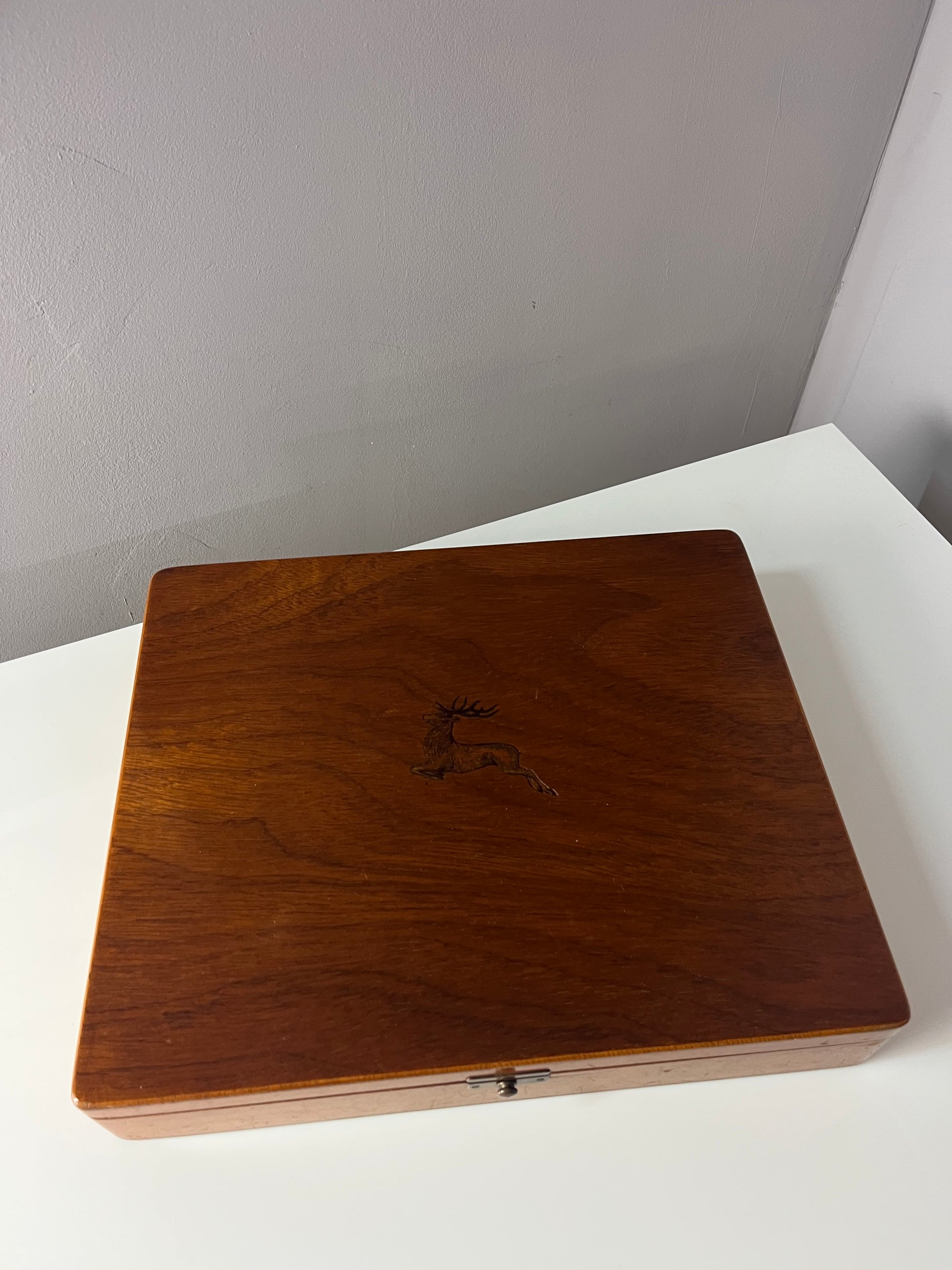 Zigarrenkiste Teak von A.M. Hirschsprung & Sønner