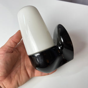 Wandlampe Model 6067 schwarz von Wilhelm Wagenfeld für Lindner