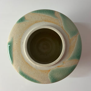 Bonboniere creme mint Keramik