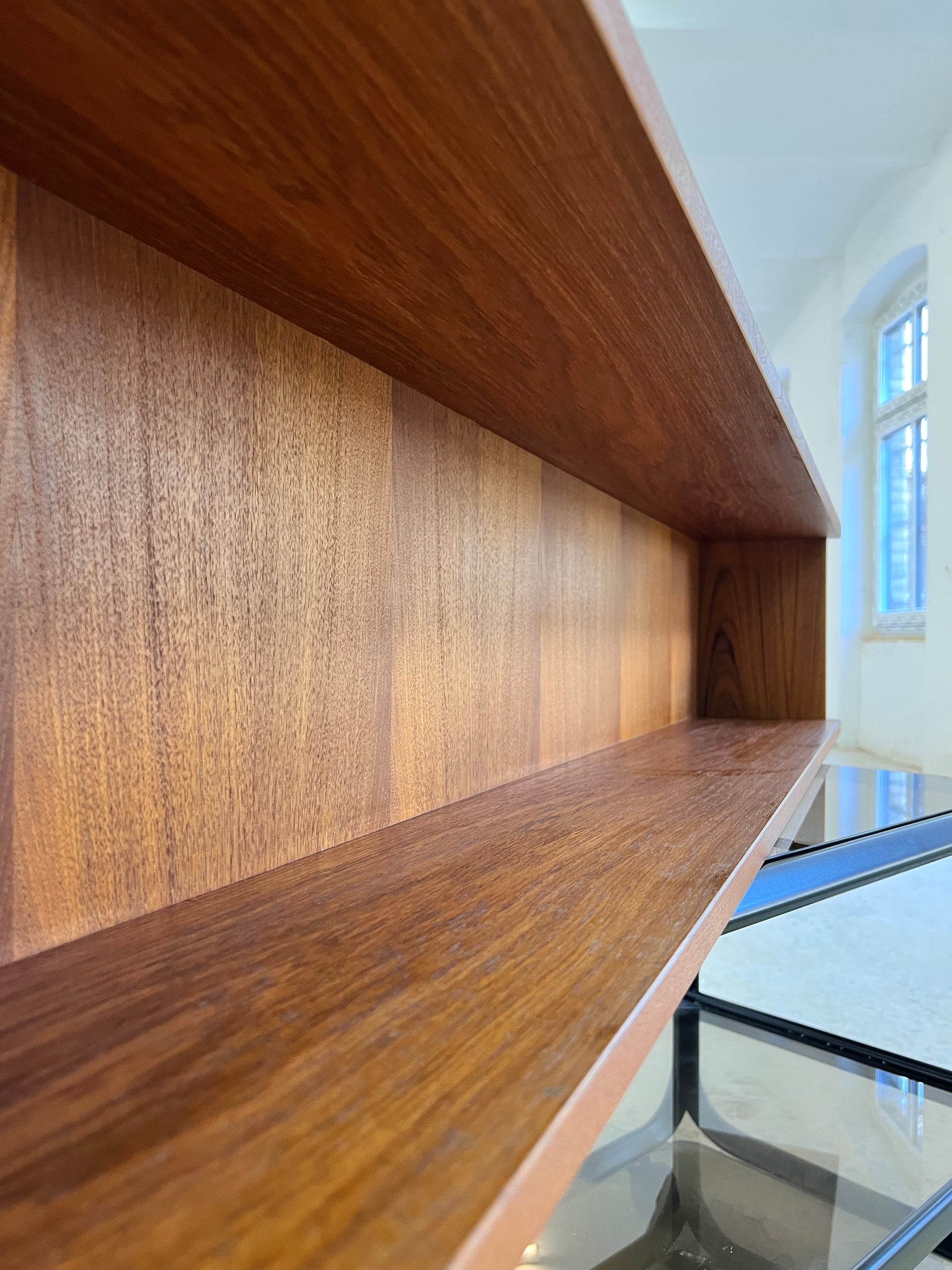 Breites Regal Modul Teak