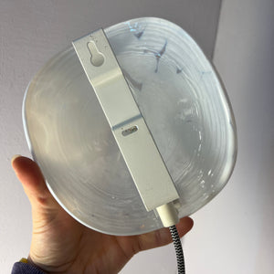 Wandlampe weiß Glas von EL Light aus Dänemark