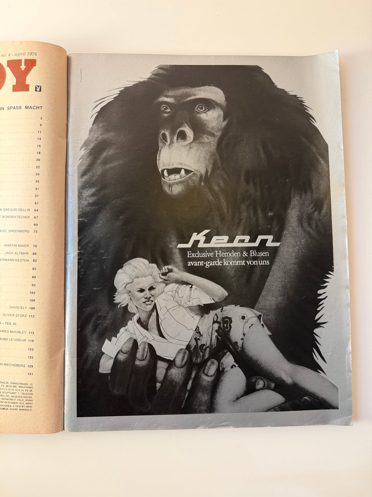 Playboy - Deutsche Ausgabe April 1976