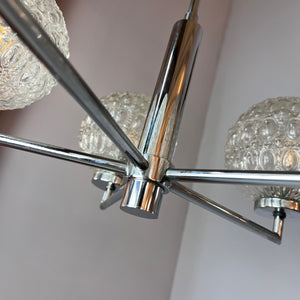 Kronleuchter Sputnik Chrom