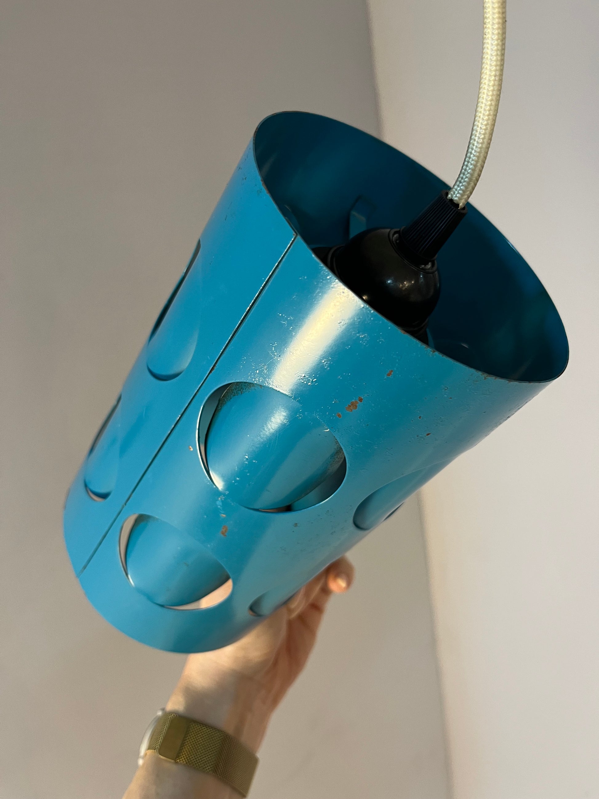 Hängelampe türkis Metall von Raak Amsterdam