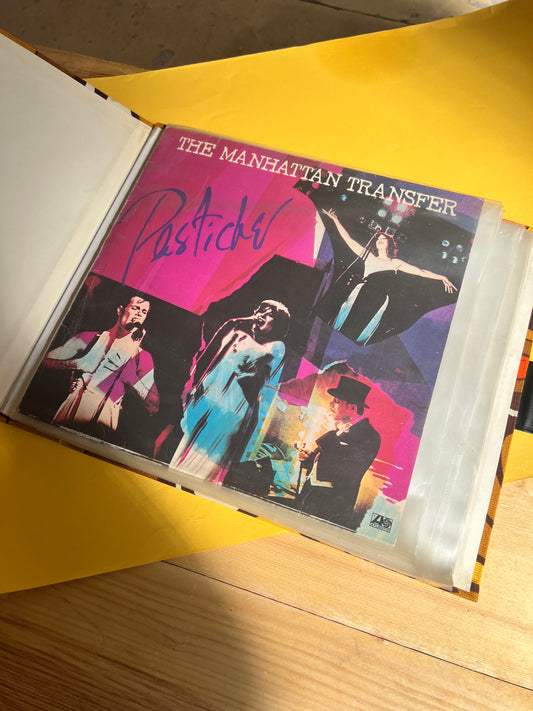 Vinyl Plattenmappe aus den 70ern