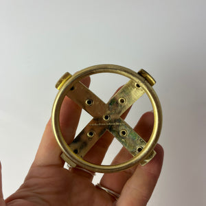 Kerzenständer Messing von Scandia Design Hellerup