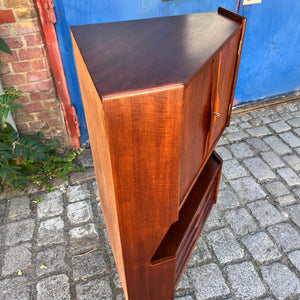 Eckschrank Teak von Omann Jun