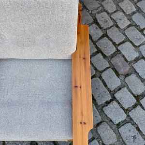 Sessel beige grau Safari Style
