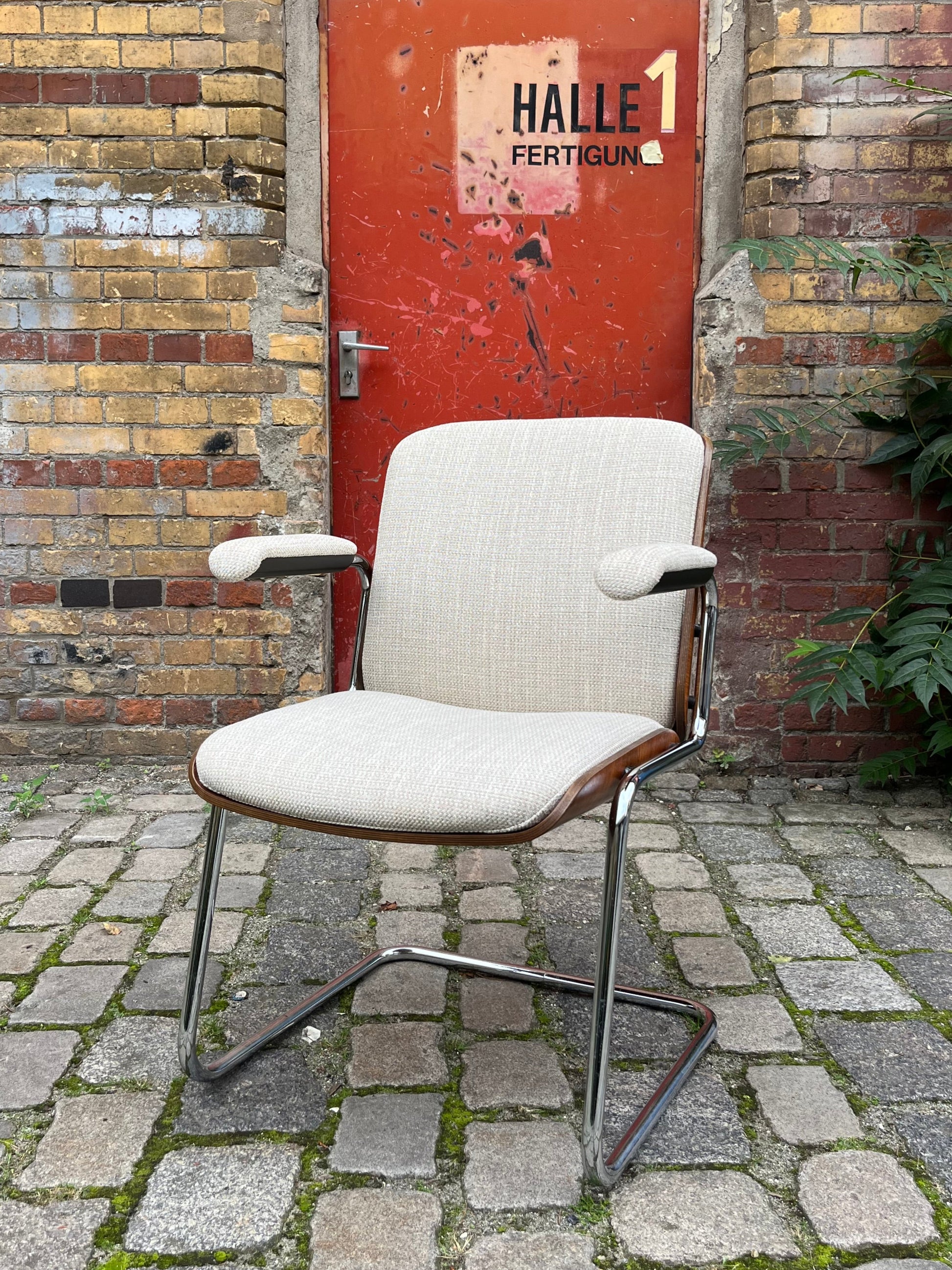 Bürostuhl beige von Martin Stoll für Giroflex