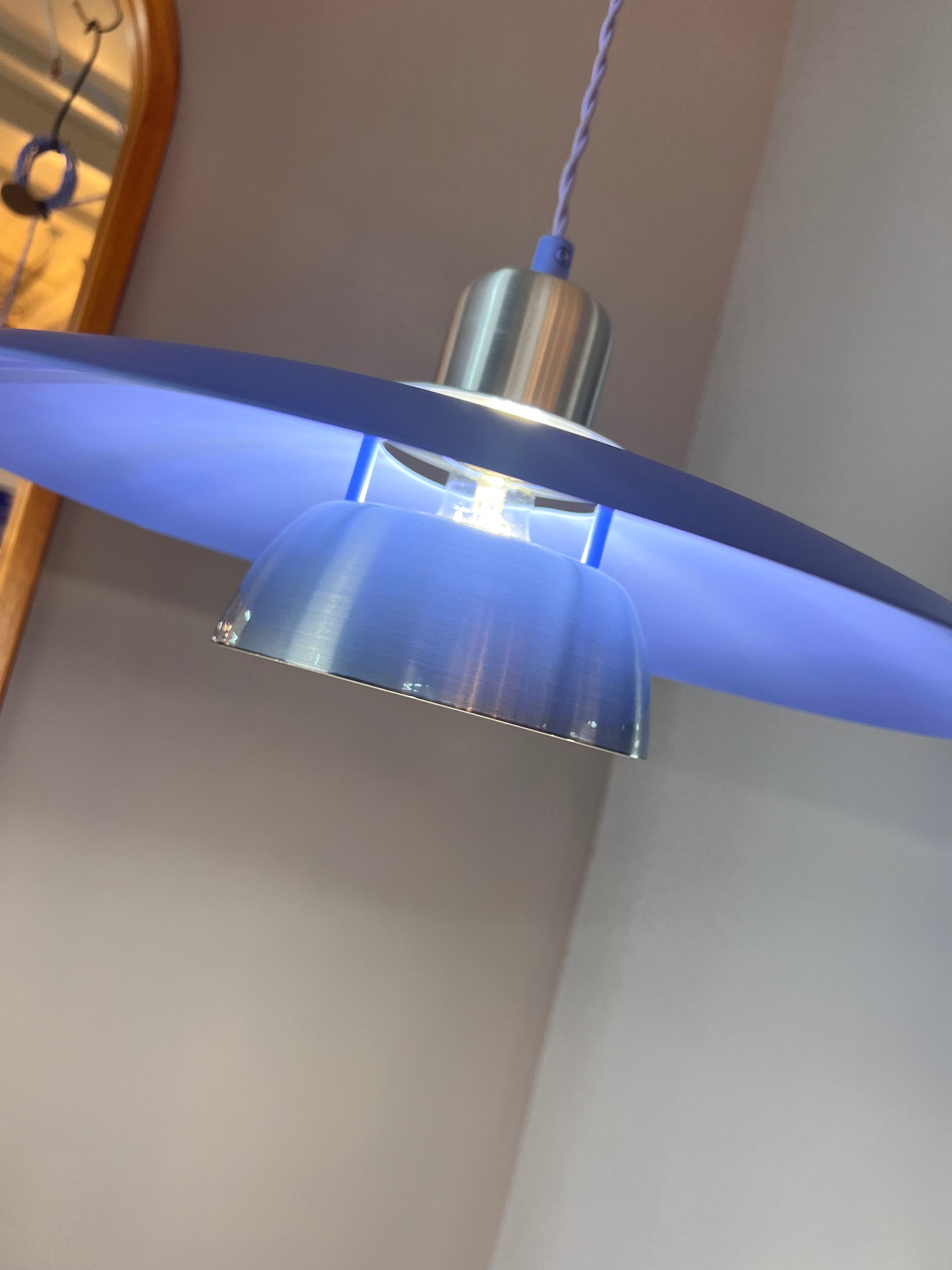 Lamellenlampe neu lackiert Dänemark